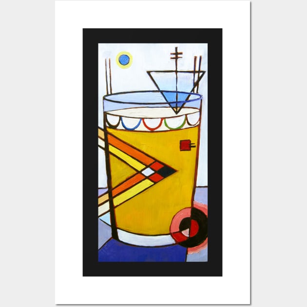 Kandinsky Beer Pint Wall Art by realartisbetter